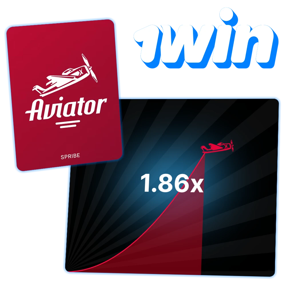 Play the popular Aviator crash game at 1Win.