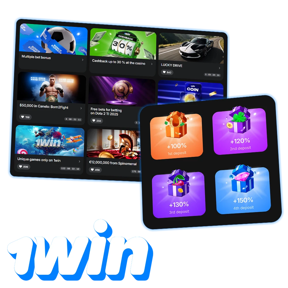 Enjoy a variety of exciting bonuses at 1Win for Philippines players.