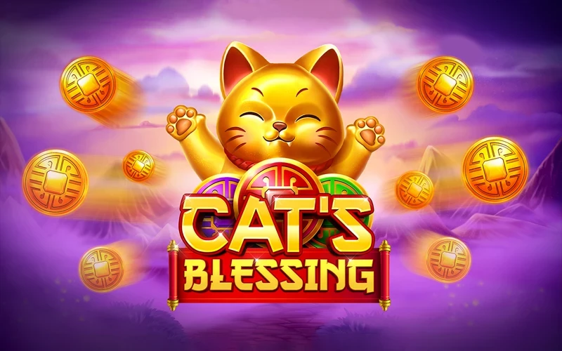 Unlock prizes in Cats Blessing at 1Win.