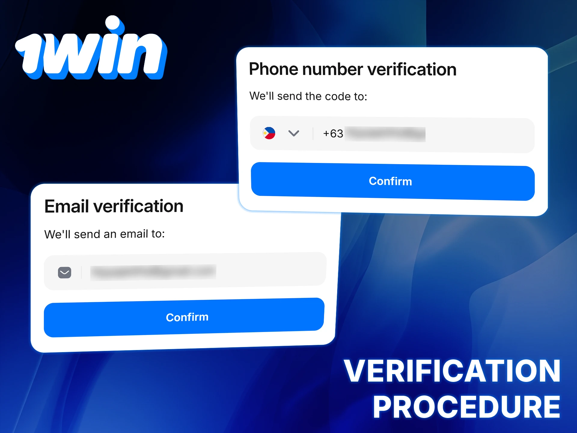 1Win requires KYC verification to unlock all features.