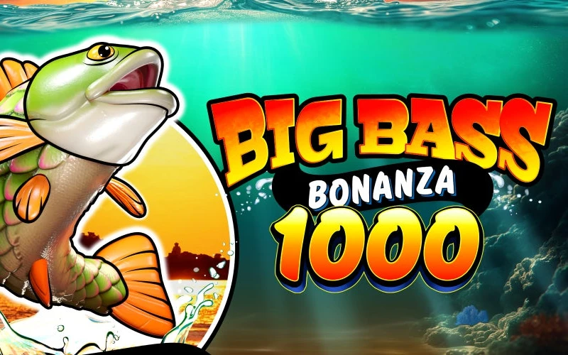 Catch your prizes in Big Bass Bonanza 1000 at 1win.