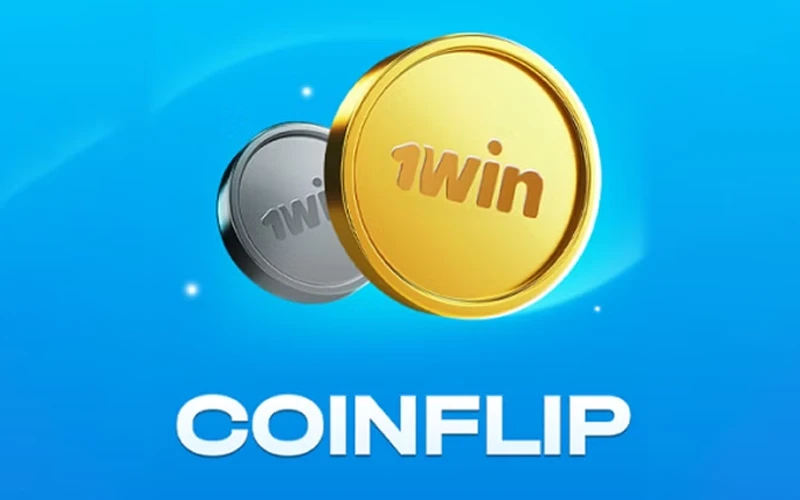 Try your luck by flipping a coin in Coinflip at 1win.
