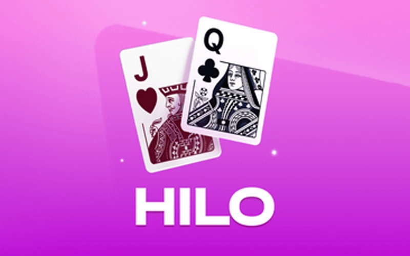 Guess the next card in Hilo at 1win.