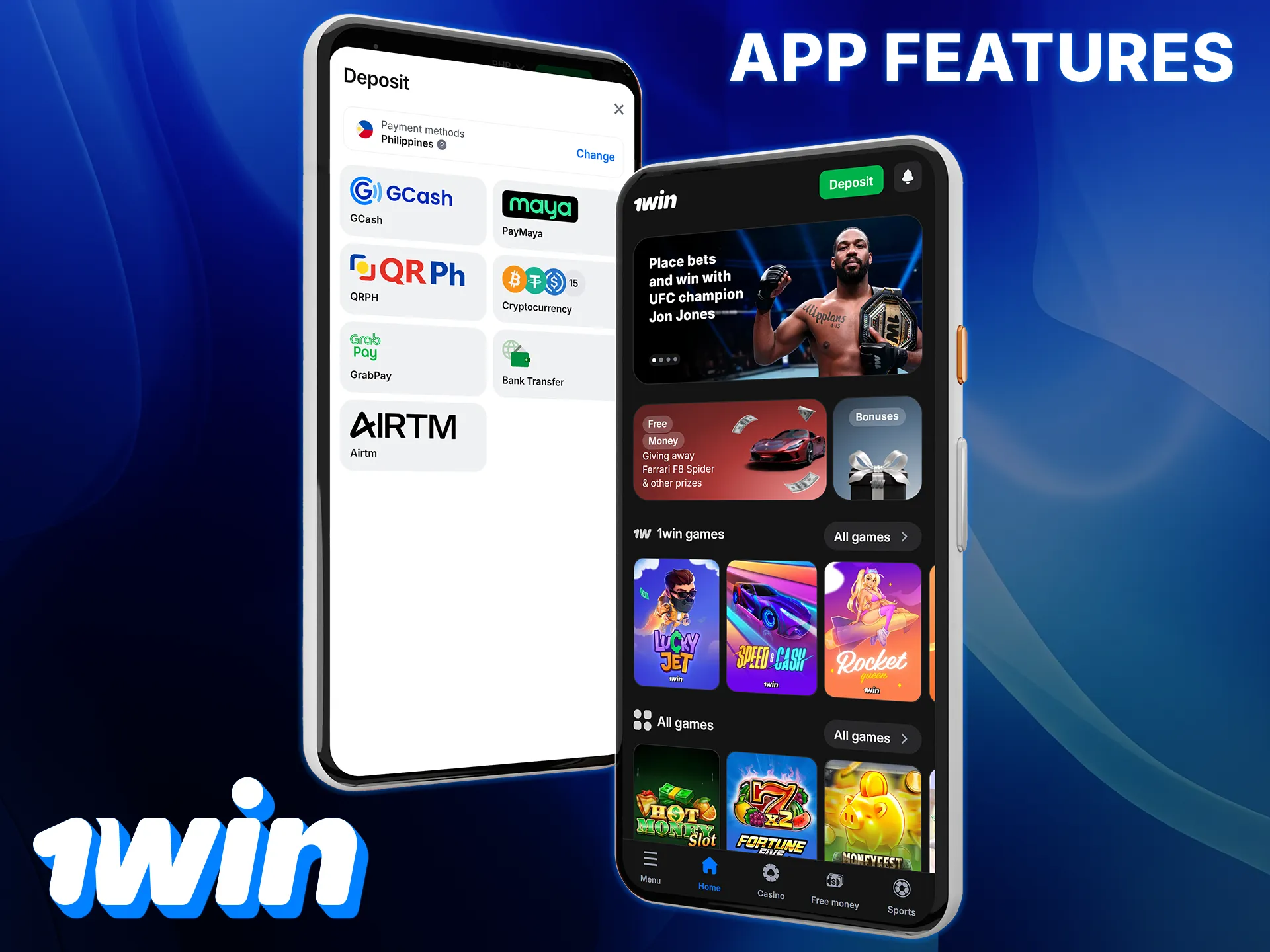 Explore the features of the 1win mobile app and start playing the Rocket Queen game.