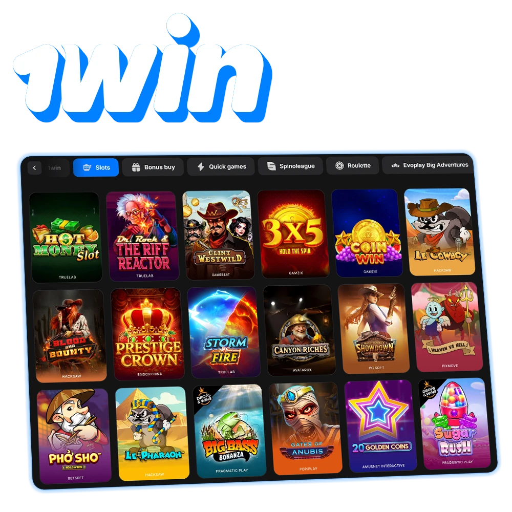 1win offers diverse slots, including jackpots and exclusives, with weekly rewards.