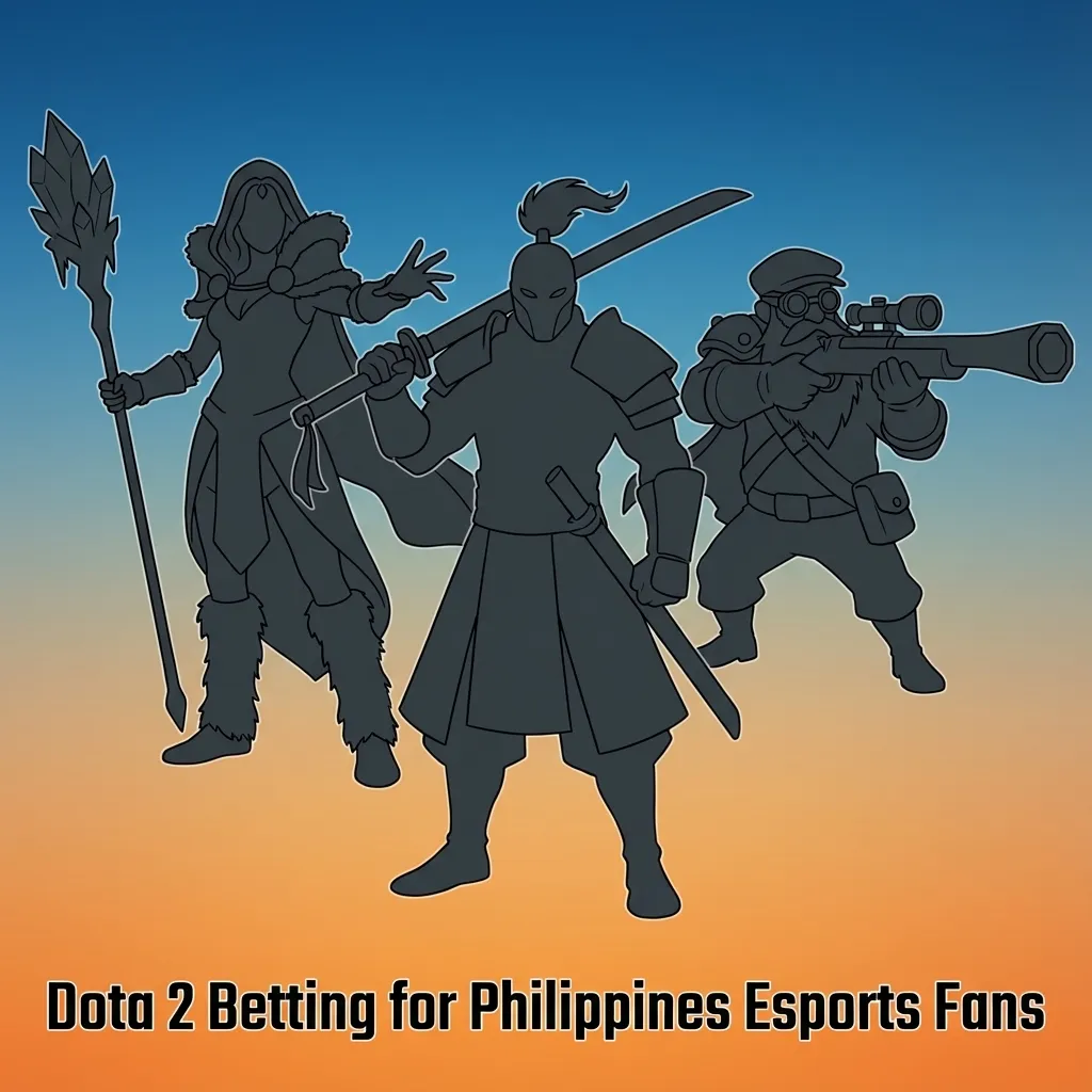 Filipino Dota 2 fans placing esports bets on live 5v5 matches, with major tournaments listed on screen