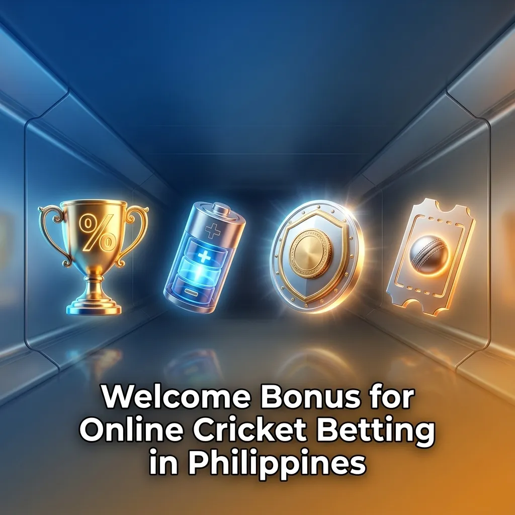 Banner advertising 500% welcome cricket betting bonus up to PHP 183,200 for new Filipino users on an online sportsbook