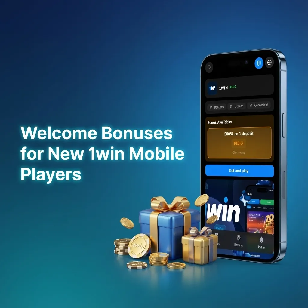 Promo banner showing “500% welcome bonus up to PHP 183,200” for new 1win mobile players in the Philippines
